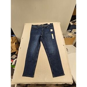 Sonoma Goods For Life Mens Regular Fit Straight Leg Jeans Dark Wash 44x32 NWT
